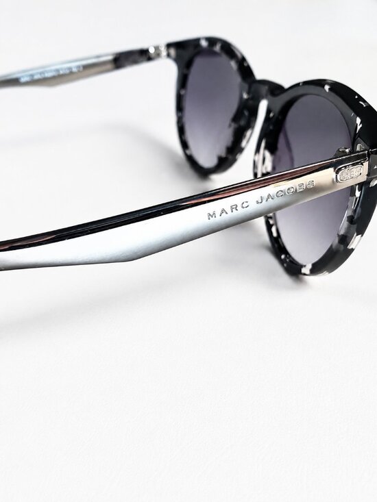 Marc Jacobs Sunglasses MARC204/S Havana Round Tortoise Shell Black Clear main image 6